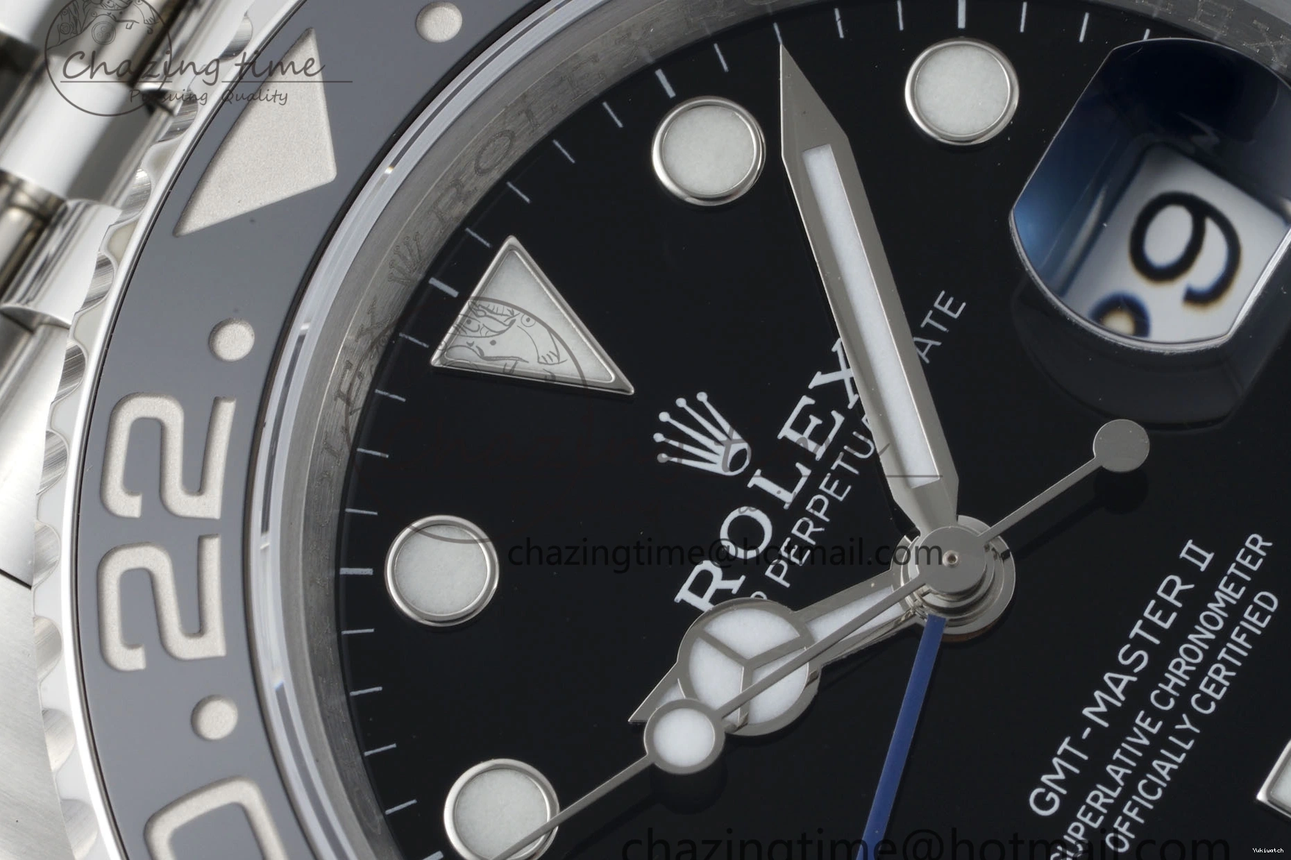 BLNR Jubilee Best Edition 126710 K3285 Factory SS CHS KING GMT II 904L Master Bracelet on 1:1 0105